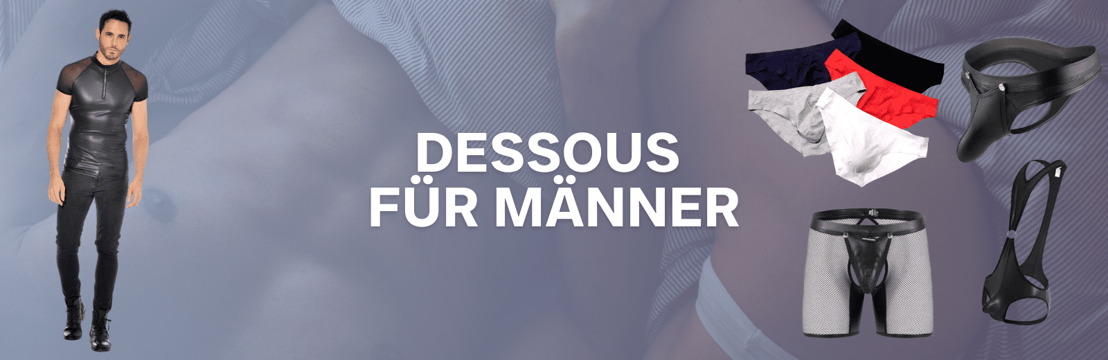 Dessous für Männer - Kategorie Header