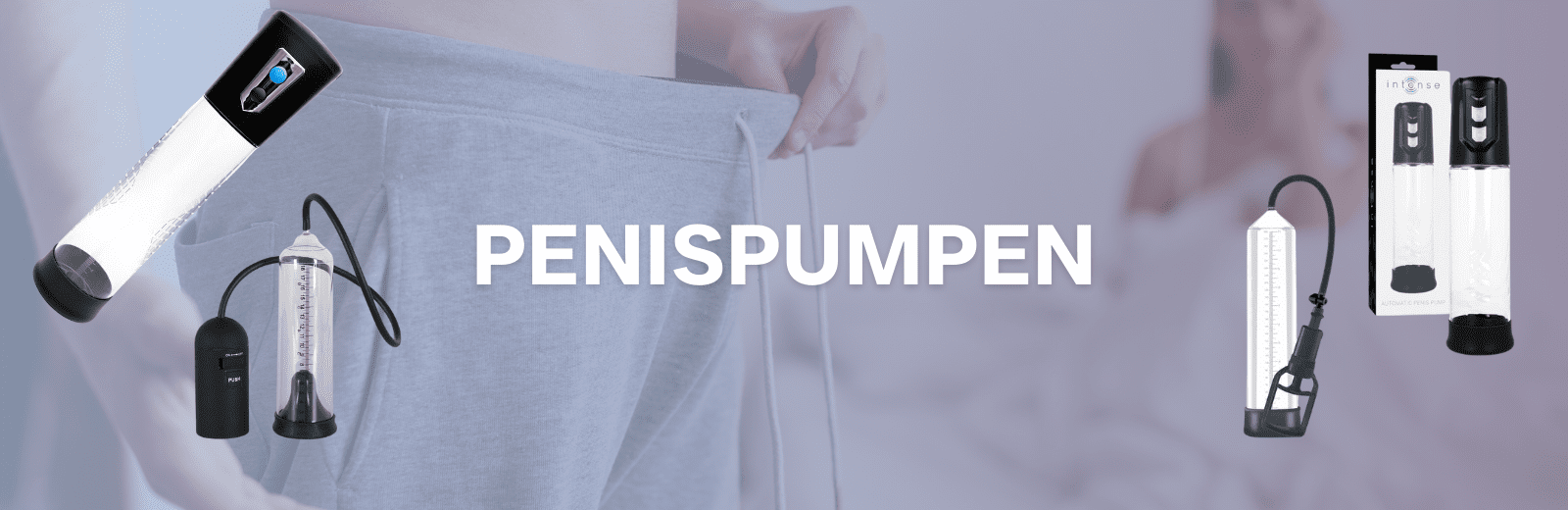 Penispumpen - Kategorie Header