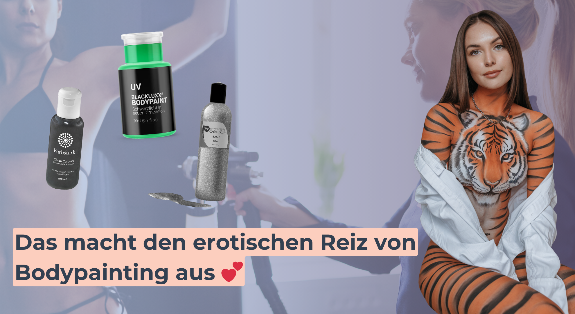 Das macht den erotischen Reiz von Bodypainting aus 💕