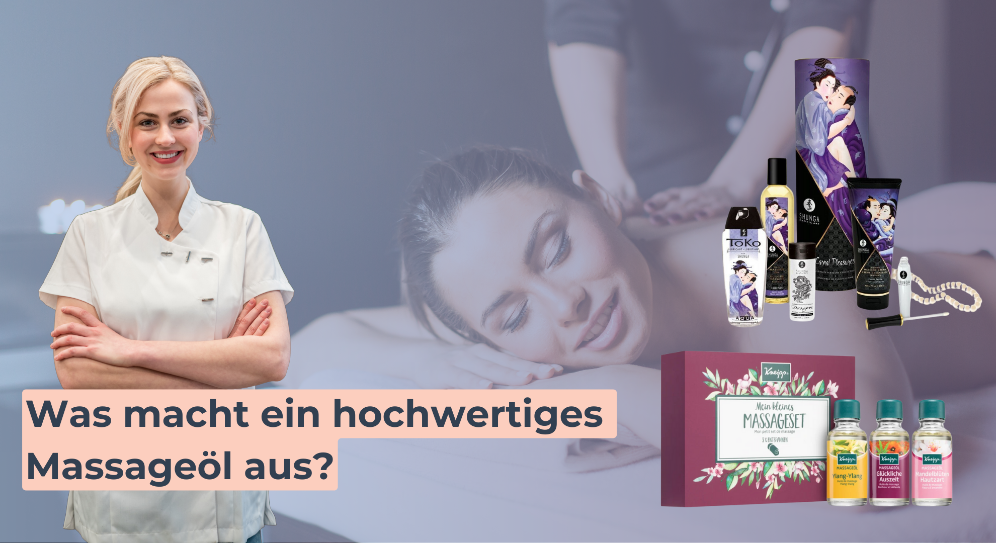 Faszien stärken und Muskelverspannungen lösen mit den Massagesets aus unserer Kollektion bei Lilith Toys