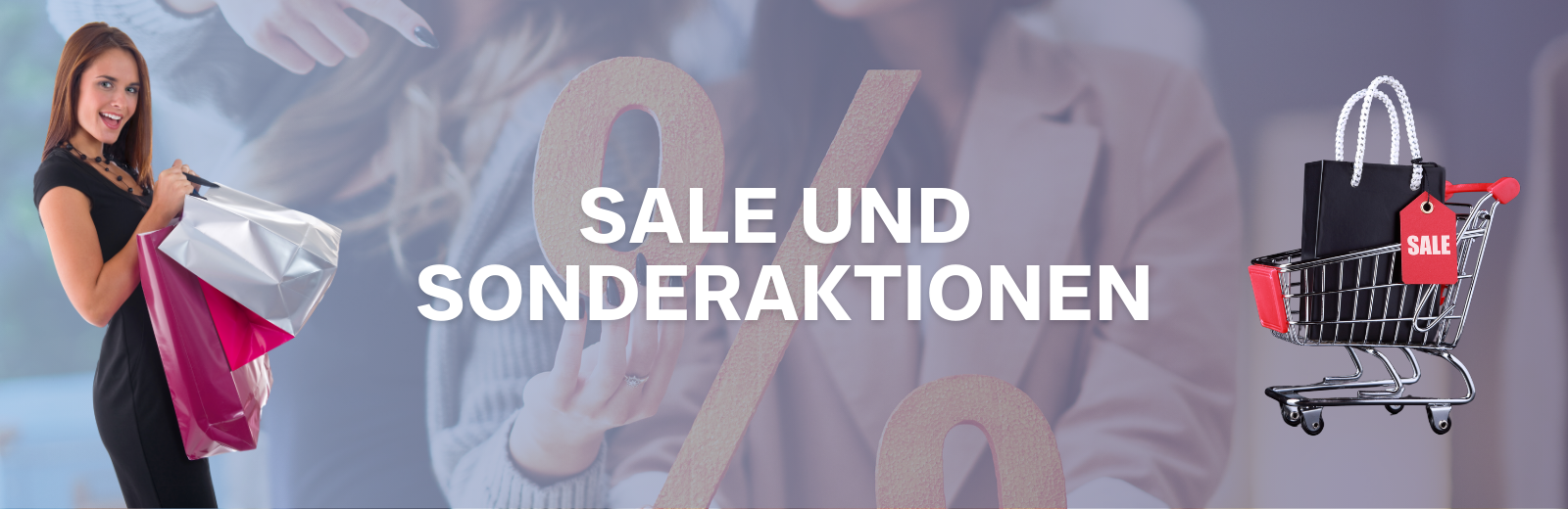 Sale und Sonderaktionen - Kategorie Header