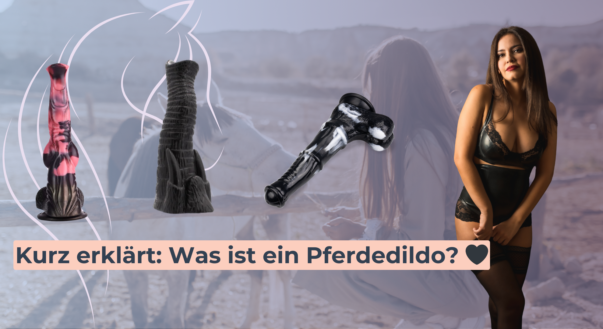 Kurz erklärt_ Was ist ein Pferdedildo_ 🖤