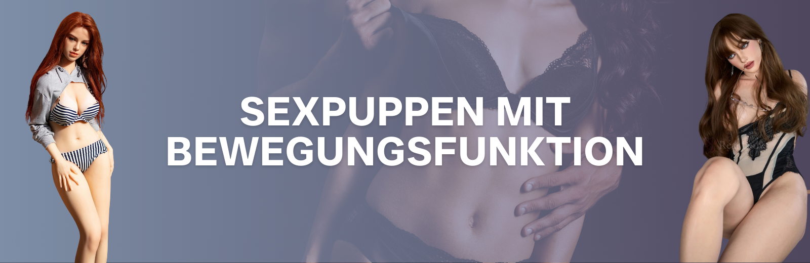 Sexpuppen mit Bewegungsfunktion - Kategorie Header