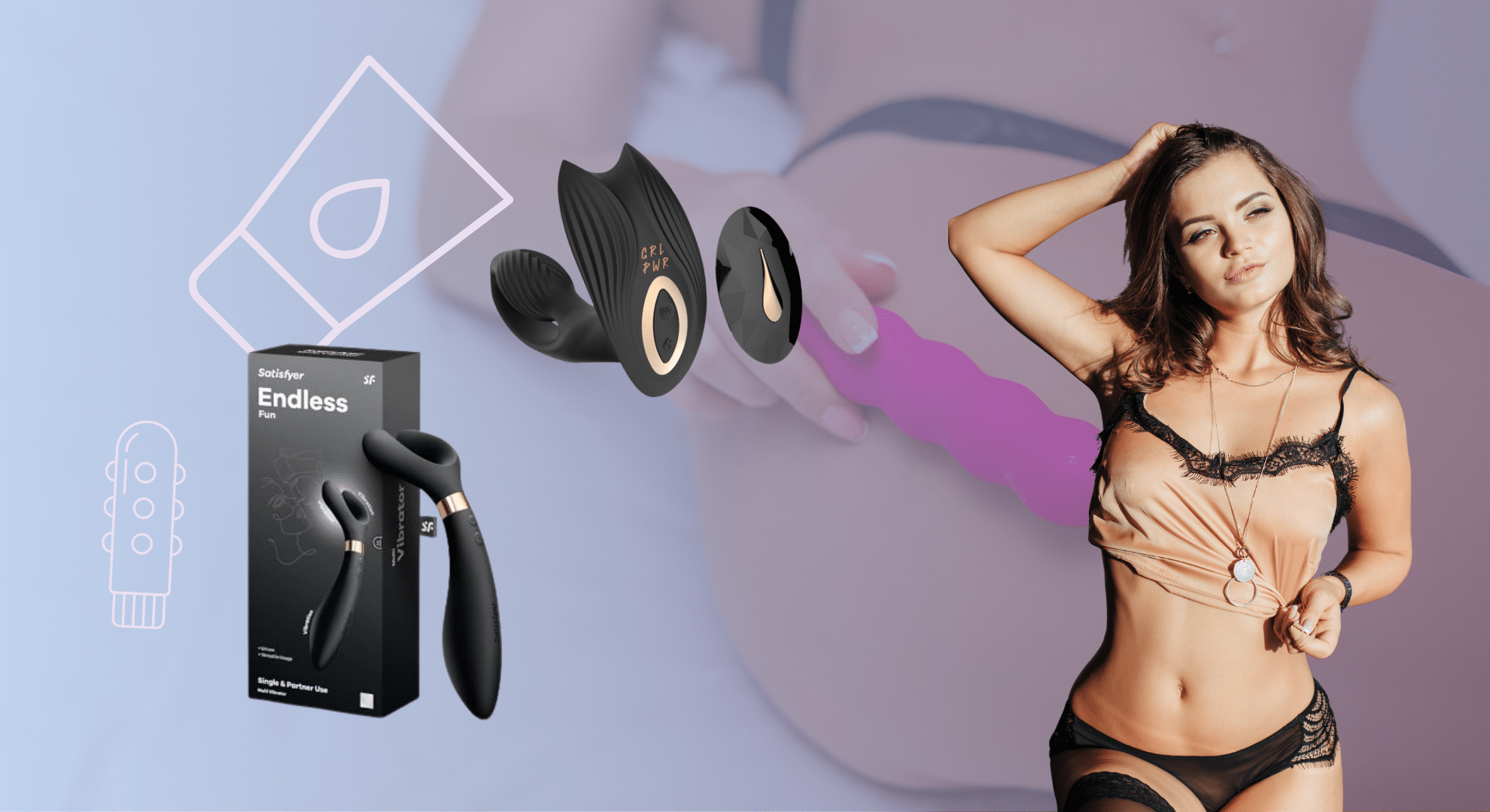 💗 Klitoris Vibrator und Auflegevibrator